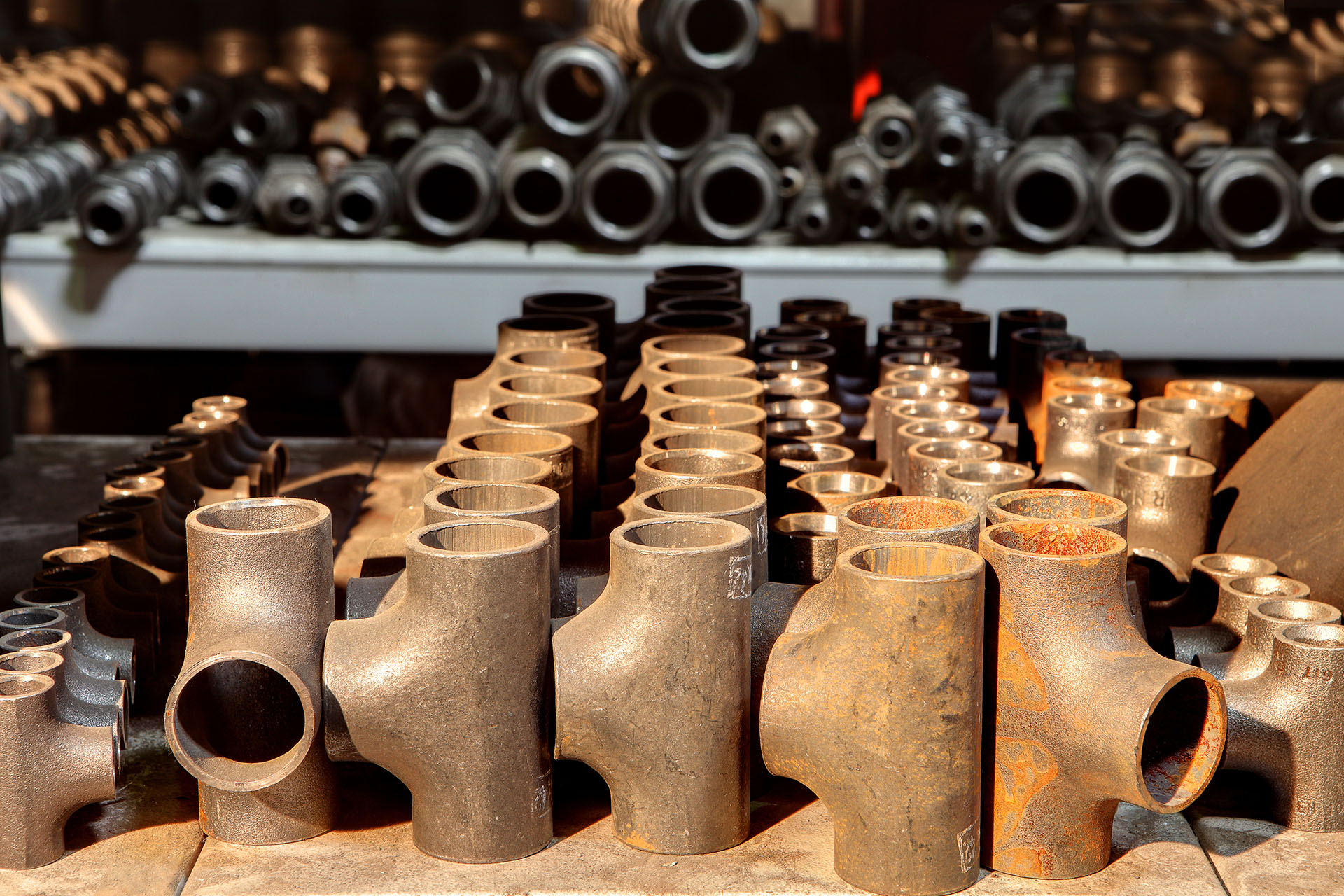 Buttweld Fittings from 1/2" to 120" ASTM EN DIN standard